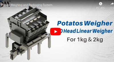 Système de pesage des pommes de terre